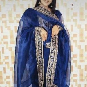 Organza 4 pices Tissu Dress